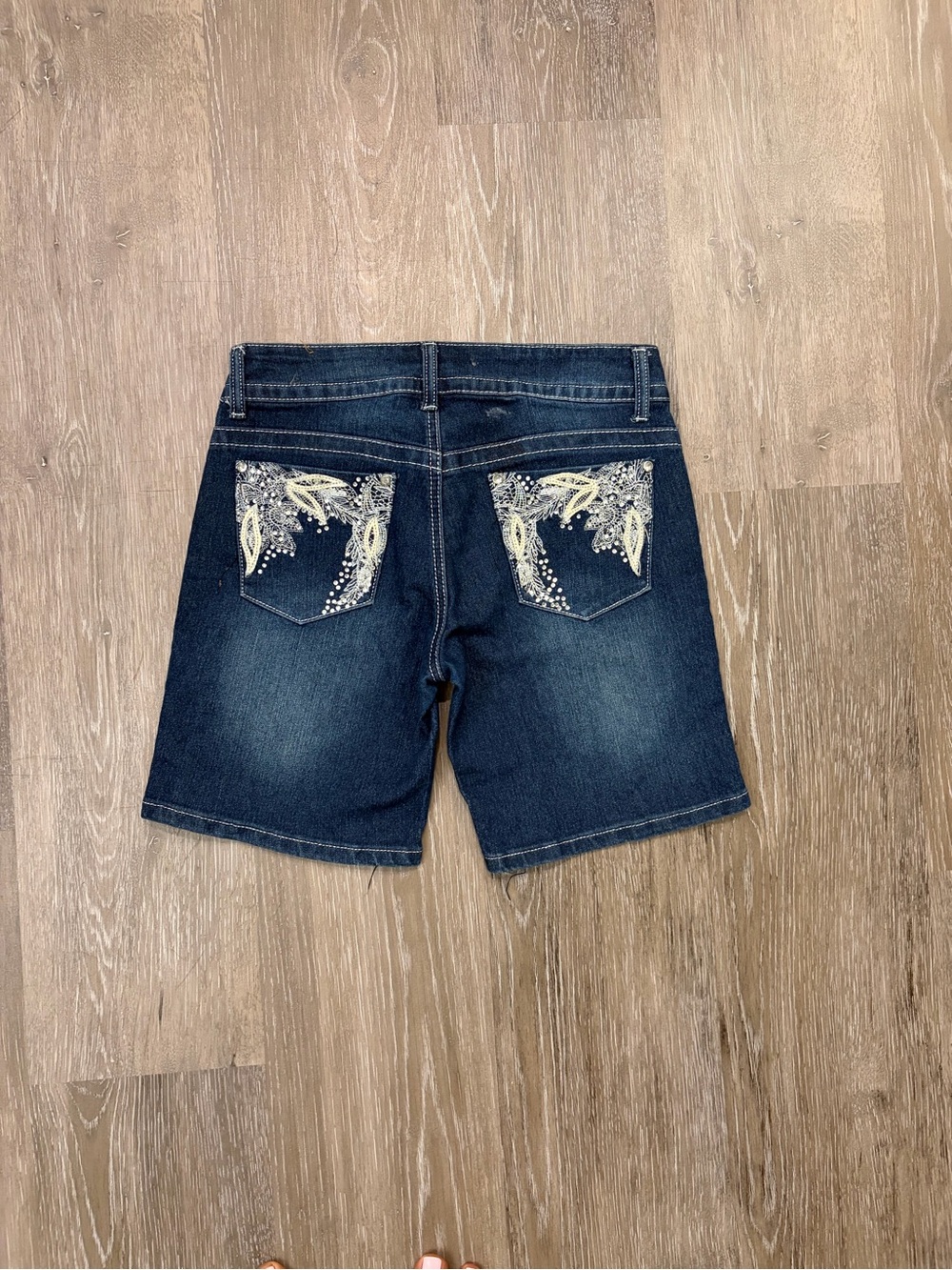 Y2K South Pole Embellished Shorts